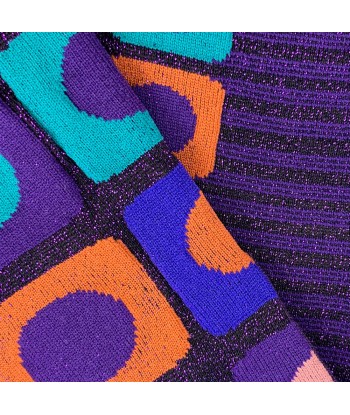 Chaussettes Lamé Gleam Violet france