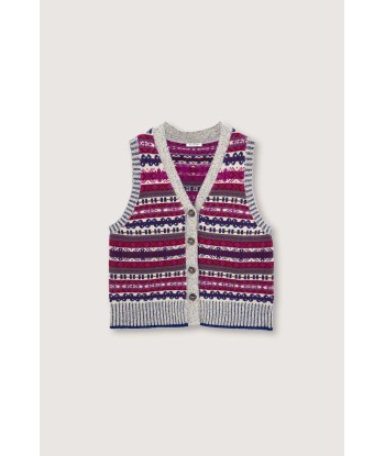 Cardigan Pauline Multicolor le des métaux précieux