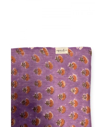 Echarpe Laine Florets Purple la livraison gratuite