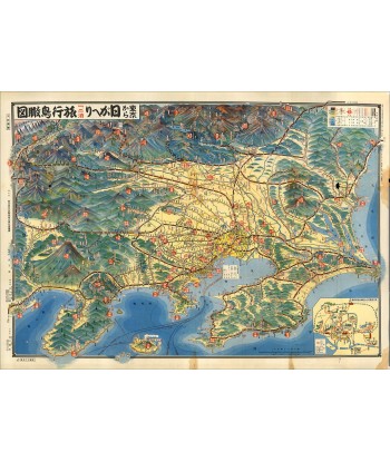 Affiche Tourist Map of Tokyo Fin de série