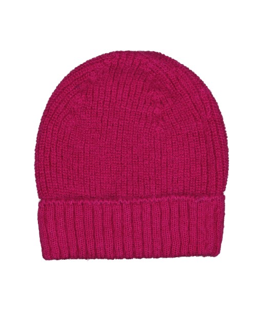 Bonnet tricot NEIGE - Fuchsia Dans la société mordern