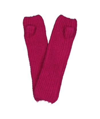 Mitaines tricot RÊVE - Fuchsia pas cher chine