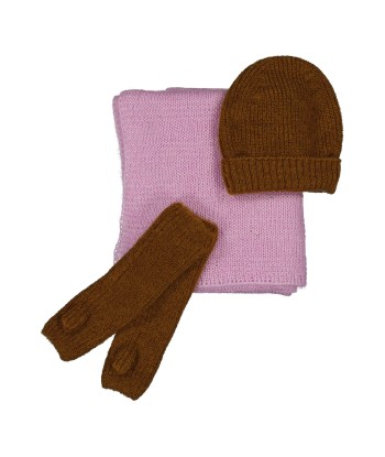 Echarpe tricot BRUME - Lilas Economisez 