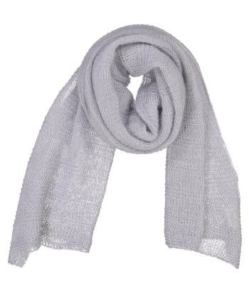 Echarpe tricot BRUME - Gris livraison gratuite