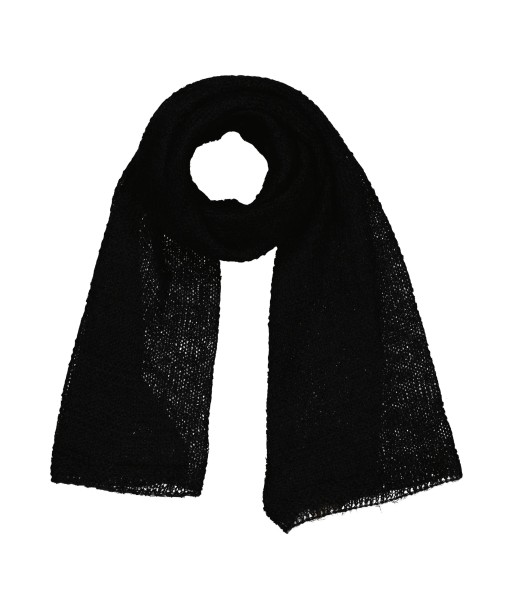 Echarpe tricot BRUME - Noir Vous souhaitez 