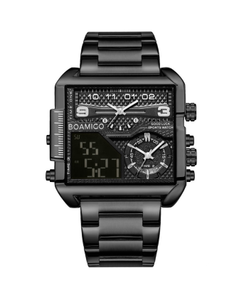 Montre Carrée Homme: Symphonie Géométrique sur le site 