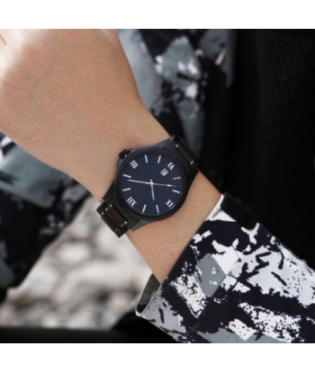 Montre Noire Homme: Bois de Santal livraison et retour toujours gratuits