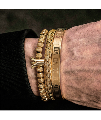 Bracelet Homme Luxe: Éclat en Or est présent 