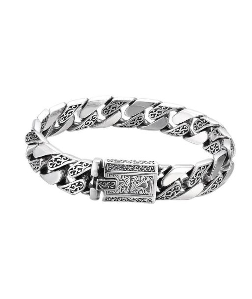 Bracelet Homme Argent Élégant shop