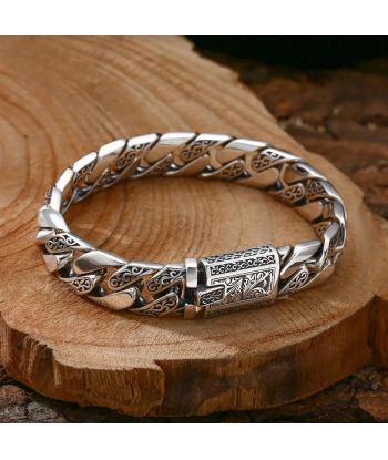 Bracelet Homme Argent Élégant shop