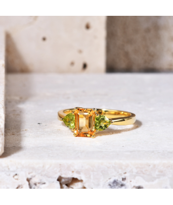 Bague Citrine: Lueur Délicate Comparez et commandez 