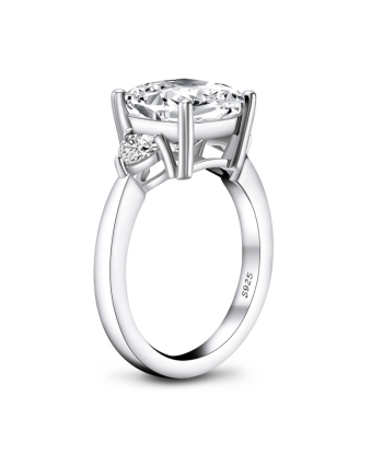 Bague Or Blanc Femme: Charme Pétillant soldes