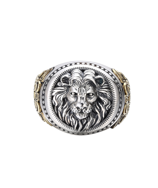 Chevalière Homme Argent Tete de Lion en ligne des produits 