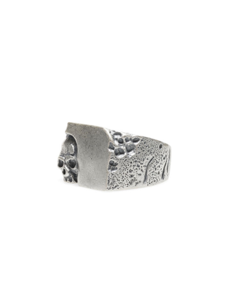 Bague de Tête de Mort Luxe en Argent Vous souhaitez 