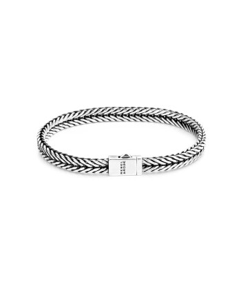 BRACELET REBEL & ROSE ARGENT TRESSE chez Cornerstreet bien 