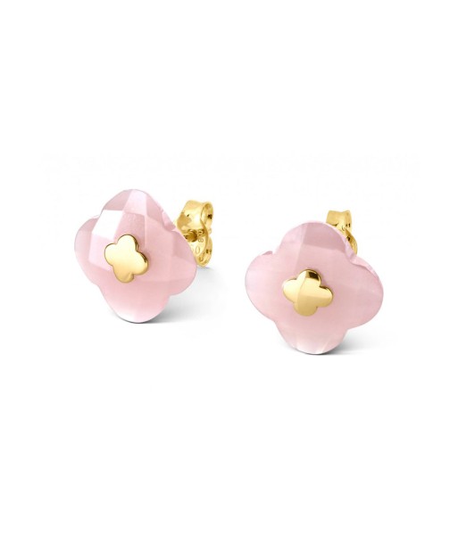 MORGANNE BELLO BOUCLES D'OREILLE VICTORIA OR JAUNE QUARTZ GUAVA en ligne