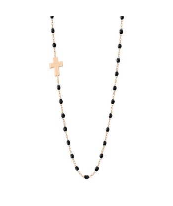 COLLIER GIGI CLOZEAU OR ROSE CROIX une grave pollution 