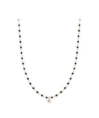 COLLIER MINI GIGI CLOZEAU OR ROSE DIAMANT l'achat 