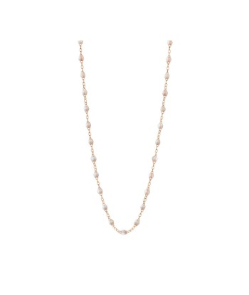 COLLIER GIGI CLOZEAU OR ROSE 50 CM france