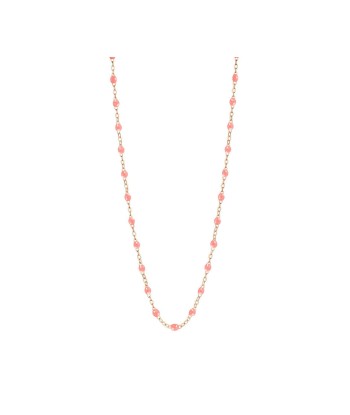 COLLIER GIGI CLOZEAU OR ROSE 45 CM pas cher chine