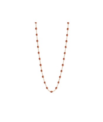 COLLIER GIGI CLOZEAU OR ROSE 45 CM pas cher chine