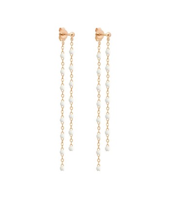 BOUCLES D'OREILLES DANSANTES CLASSIQUE GIGI CLOZEAU OR ROSE hantent personnes