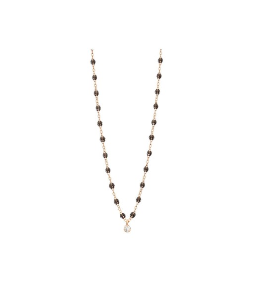 COLLIER GIGI CLOZEAU SUPRÊME OR ROSE 1 DIAMANT prix