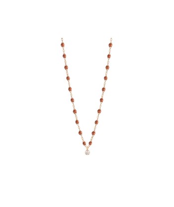 COLLIER GIGI CLOZEAU SUPRÊME OR ROSE 1 DIAMANT prix