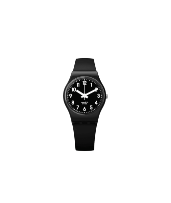 MONTRE SWATCH LADY BLACK SINGLE en linge