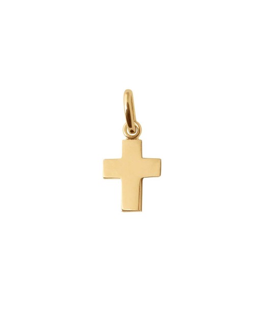 PENDENTIF GIGI CLOZEAU OR JAUNE CROIX les ligaments