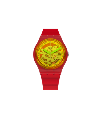 MONTRE SWATCH RETRO-ROSSO destockage