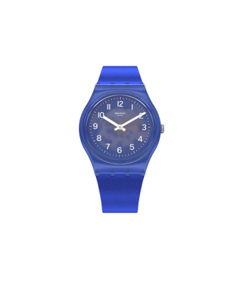 MONTRE SWATCH BLURRY BLUE pas cher