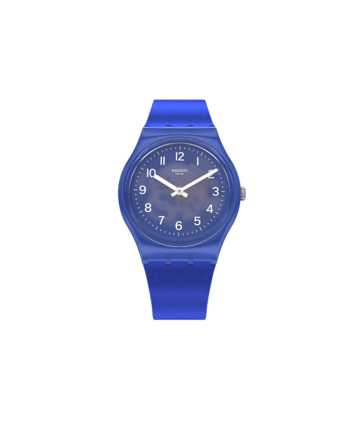 MONTRE SWATCH BLURRY BLUE pas cher