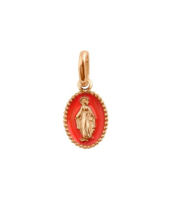 PENDENTIF GIGI CLOZEAU OR ROSE CORAIL MADONE livraison et retour toujours gratuits