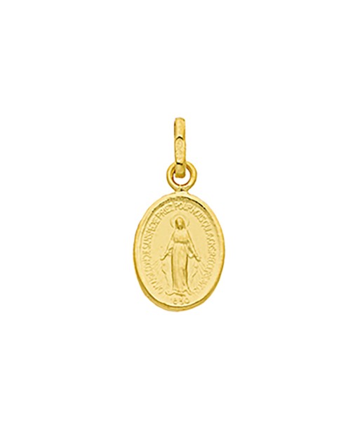 MEDAILLE MIRACULEUSE OR JAUNE 750 livraison gratuite