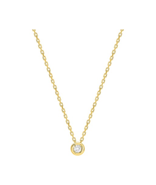 COLLIER OR JAUNE DIAMANT ASTORG 1895 votre