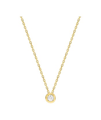 COLLIER OR JAUNE DIAMANT ASTORG 1895 Par le système avancé 