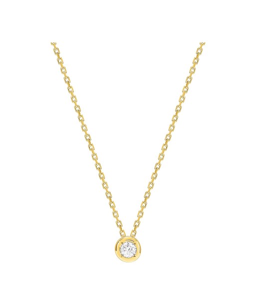 COLLIER OR JAUNE DIAMANT ASTORG 1895 Par le système avancé 