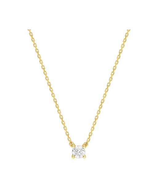 COLLIER OR JAUNE DIAMANT ASTORG 1895 Véritable concentré