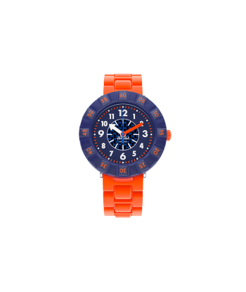 MONTRE FLIK FLAK ORANGEBRICK du meilleur 