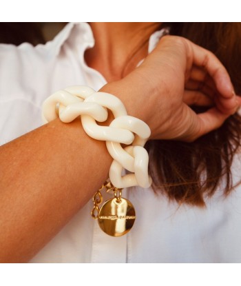 GRAND BRACELET BLANC VANESSA BARONI Les magasins à Paris