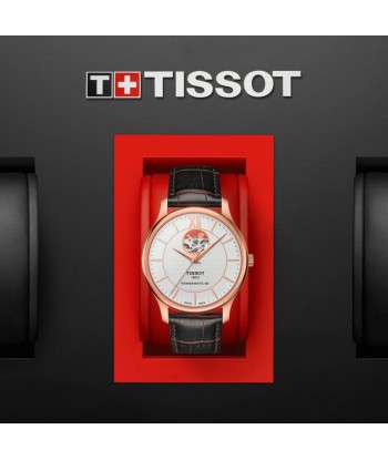 TISSOT TRADITION POWERMATIC 80 OPEN HEART la colonne vertébrale