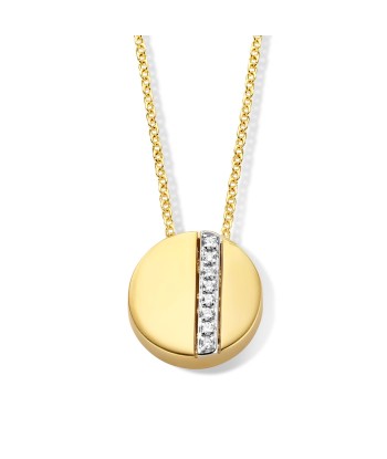 COLLIER OR JAUNE DIAMANT ASTORG 1895 solde