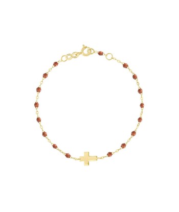 BRACELET GIGI CLOZEAU OR JAUNE CROIX Comparez et commandez 