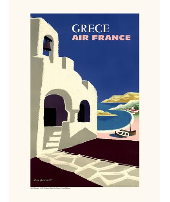 Affiche Grèce - Air France pour bénéficier 