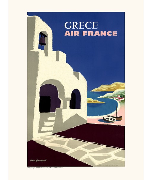 Affiche Grèce - Air France pour bénéficier 