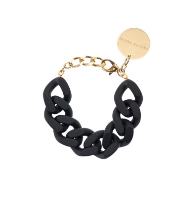 GRAND BRACELET NOIR MAT VANESSA BARONI plus qu'un jeu 