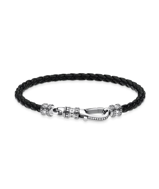 BRACELET THOMAS SABO STERLING SILVER NOIR Découvrez la collection