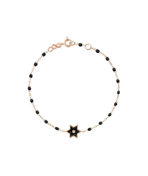 BRACELET GIGI CLOZEAU ETOILE STAR DIAMANT OR ROSE livraison gratuite