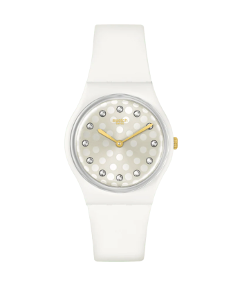 MONTRE SWATCH SPARKLE SHINE rembourrage situé sous